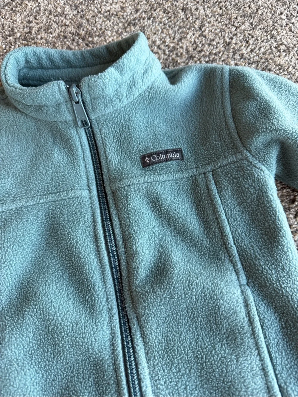 Columbia Kids Teal Full-Zip Fleece Jacket